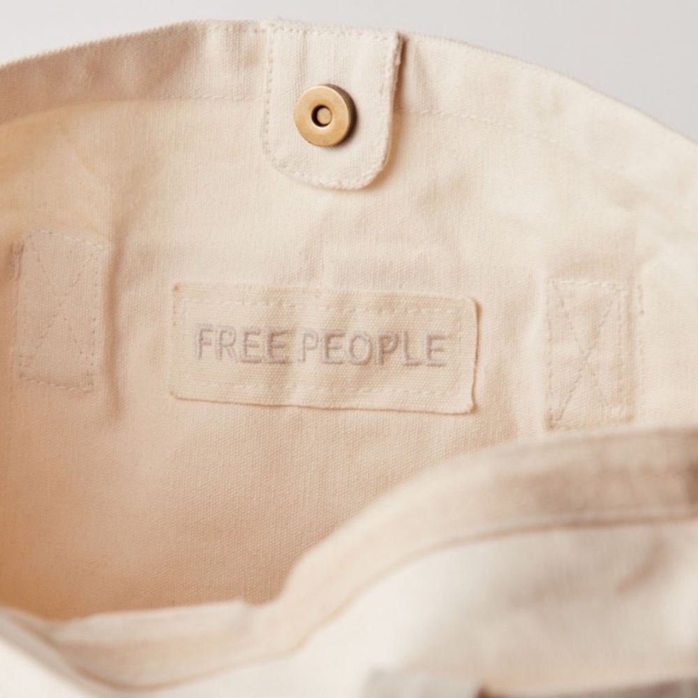 Free People Kiss My Patch Tote Bag - Picture 5 of 7